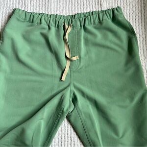 FIGS MEN Green Drawstring Pants